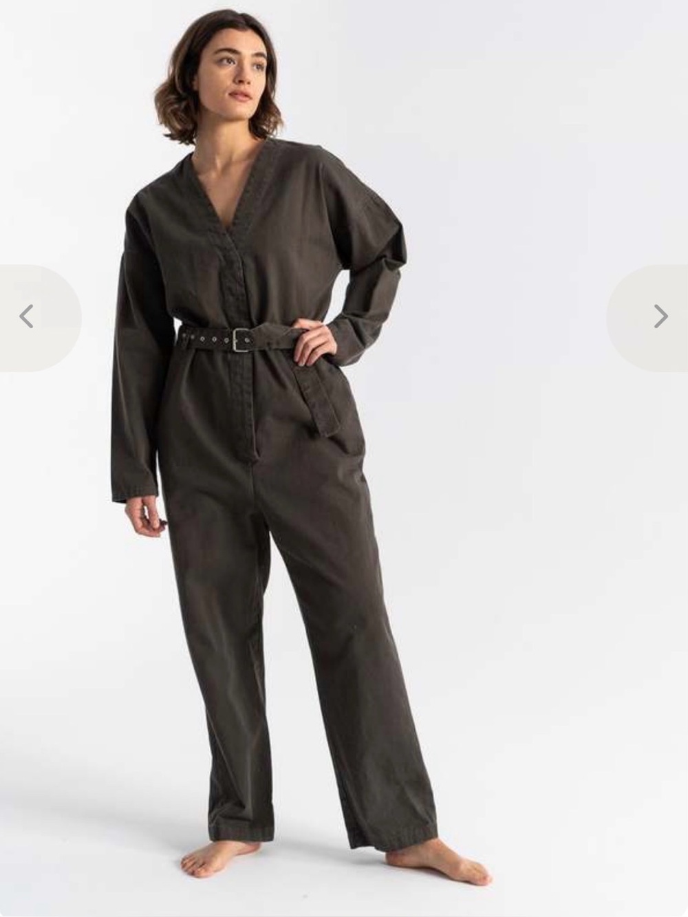 RACHEL COMEY Glitch Jumpsuit Size 6 green